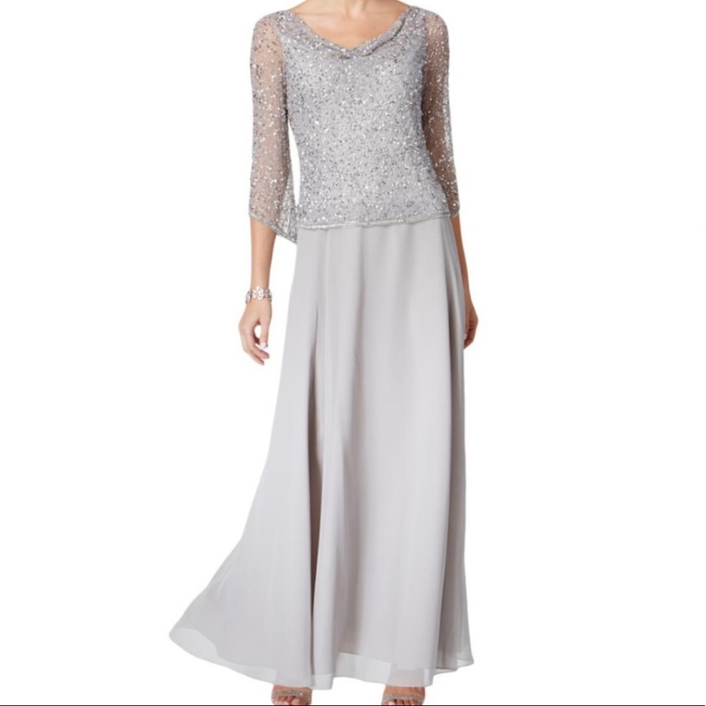 Jkara Silver dress